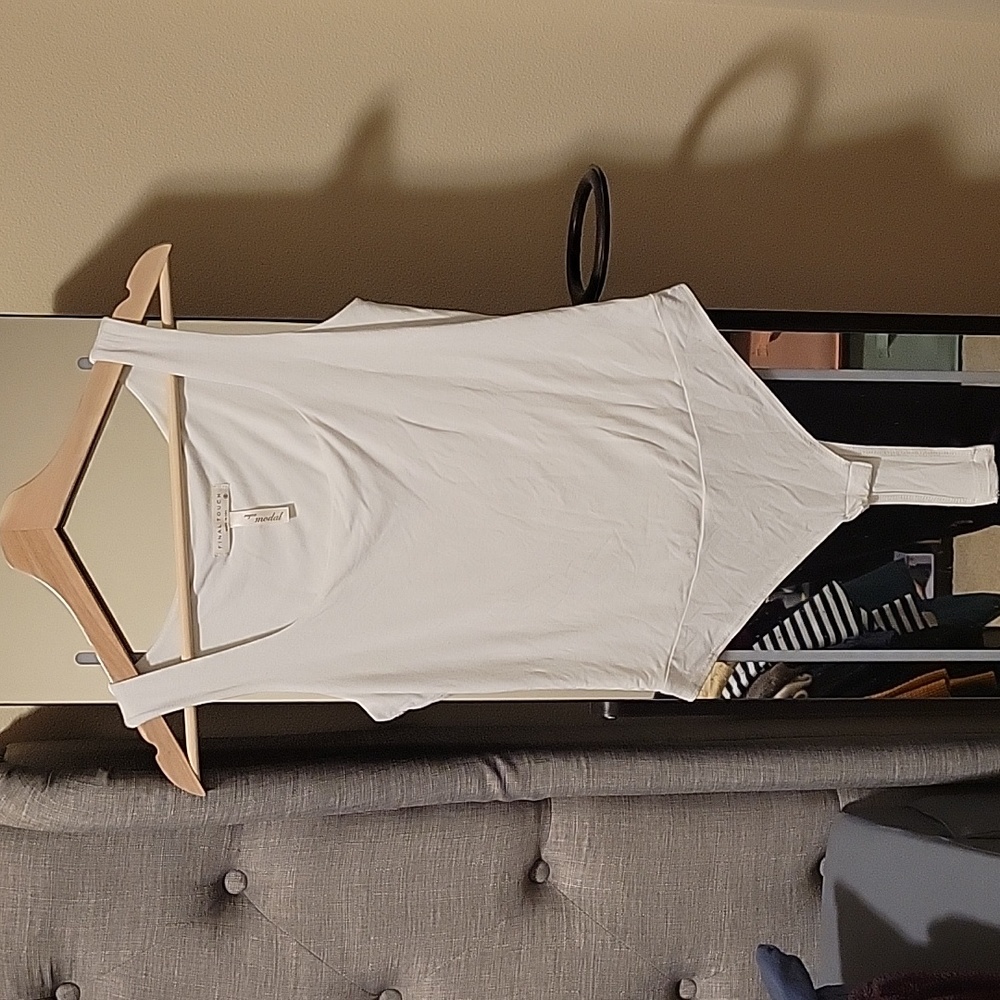 White final touch small bodysuit